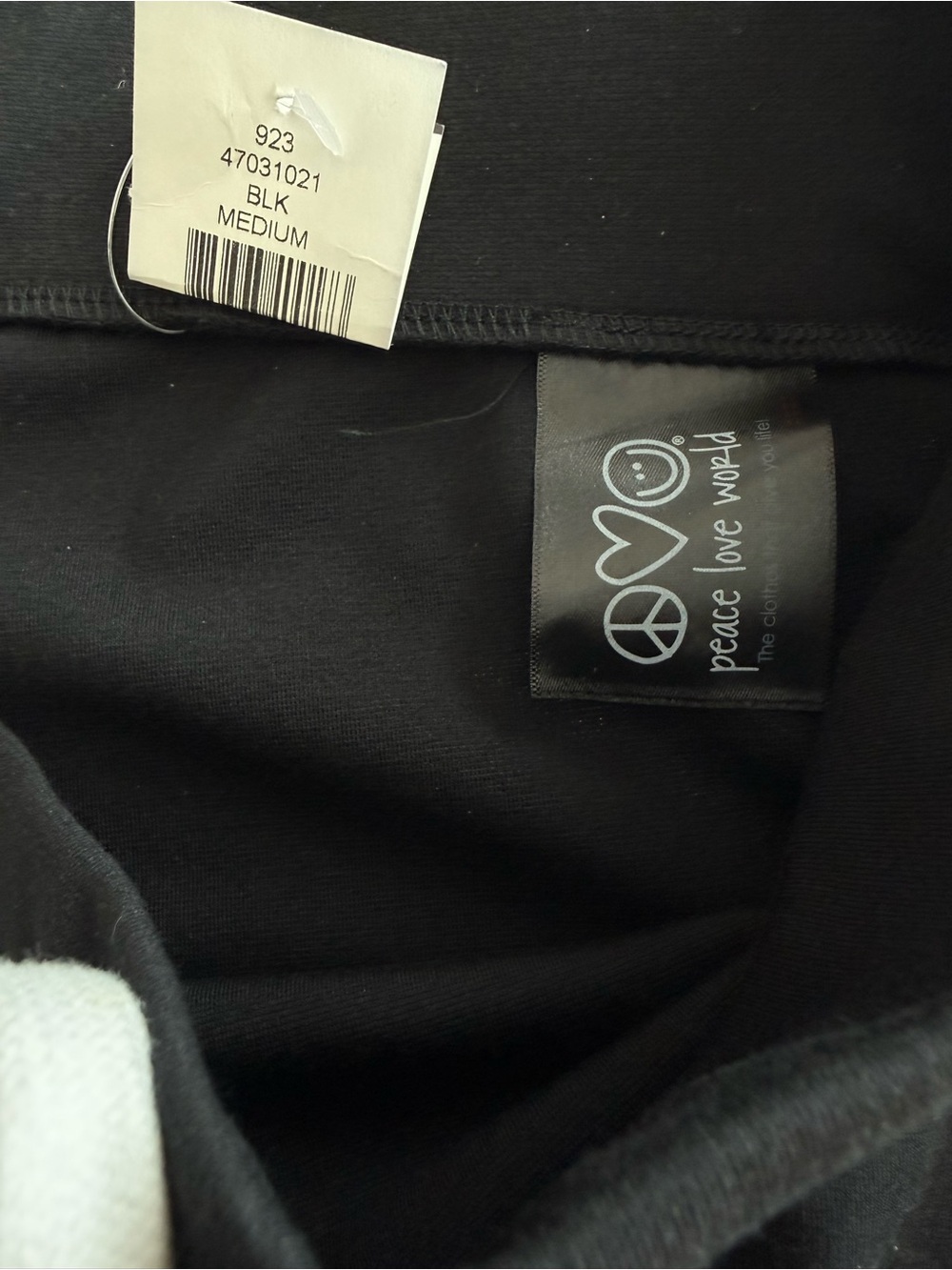 Peace Love World Women’s Black & White Striped Casual Pants